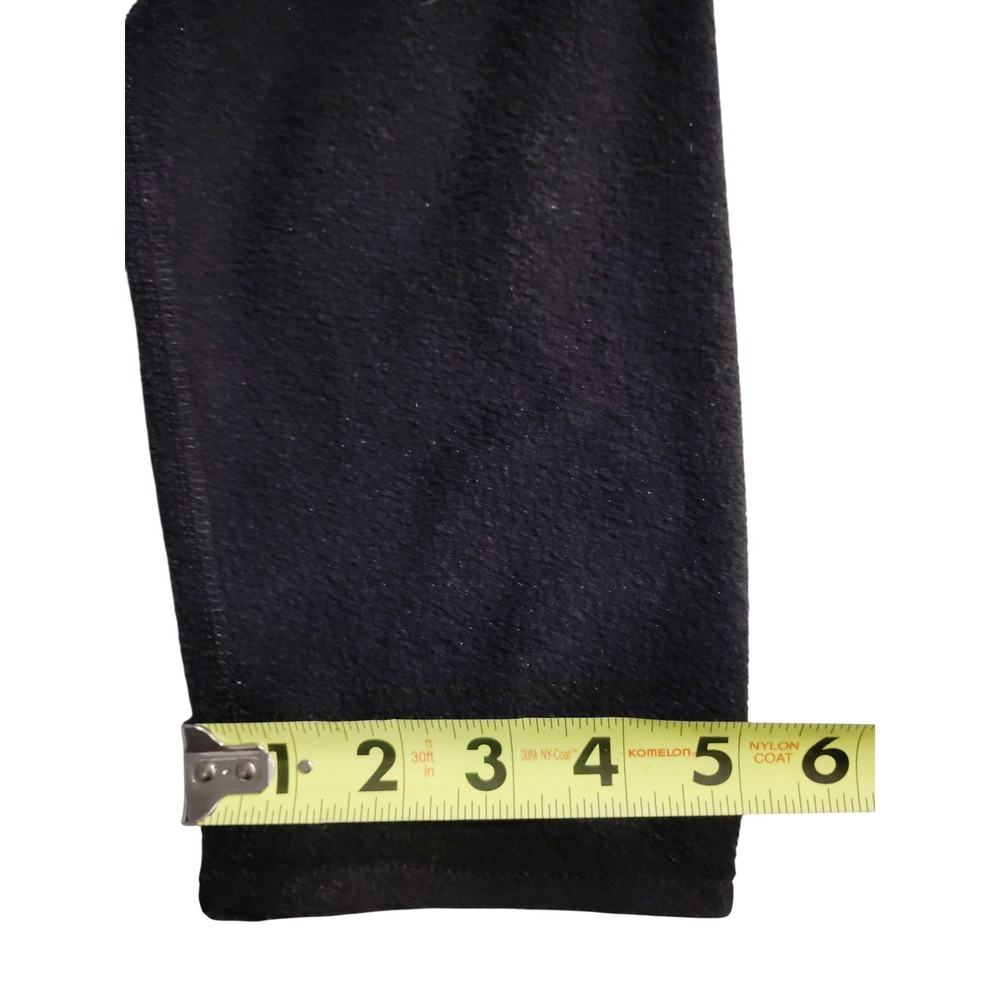 The North Face Black‎ Fleece Zip Up Jacket Men's Size Medium - Picture 6 of 7